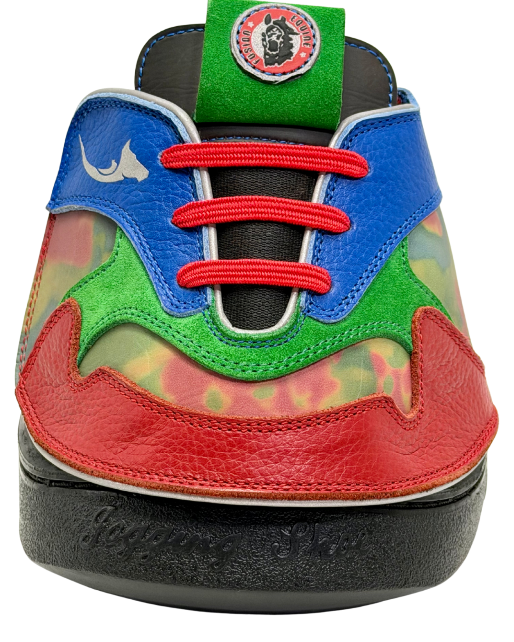 Front view of the HorseKicks shoe